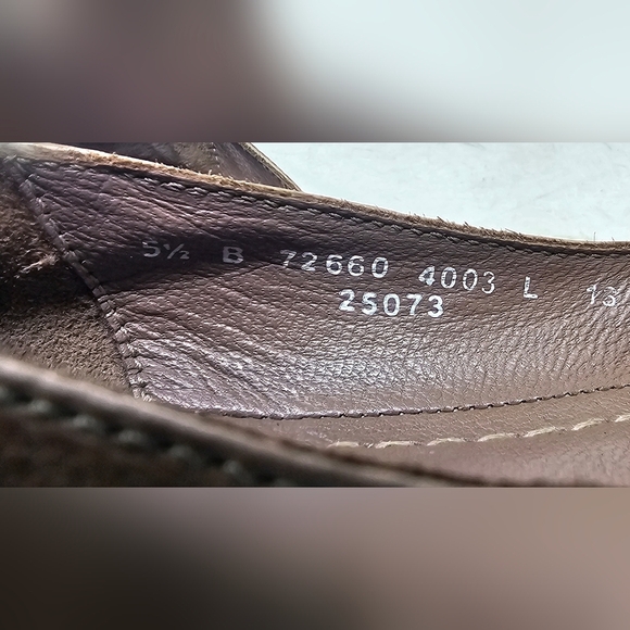 Frye Women's Carson Taupe Casual Flats Round Toe Size 5.5 B - Picture 11 of 11